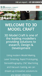 Mobile Screenshot of 3dmodelcraft.com