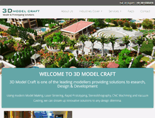 Tablet Screenshot of 3dmodelcraft.com